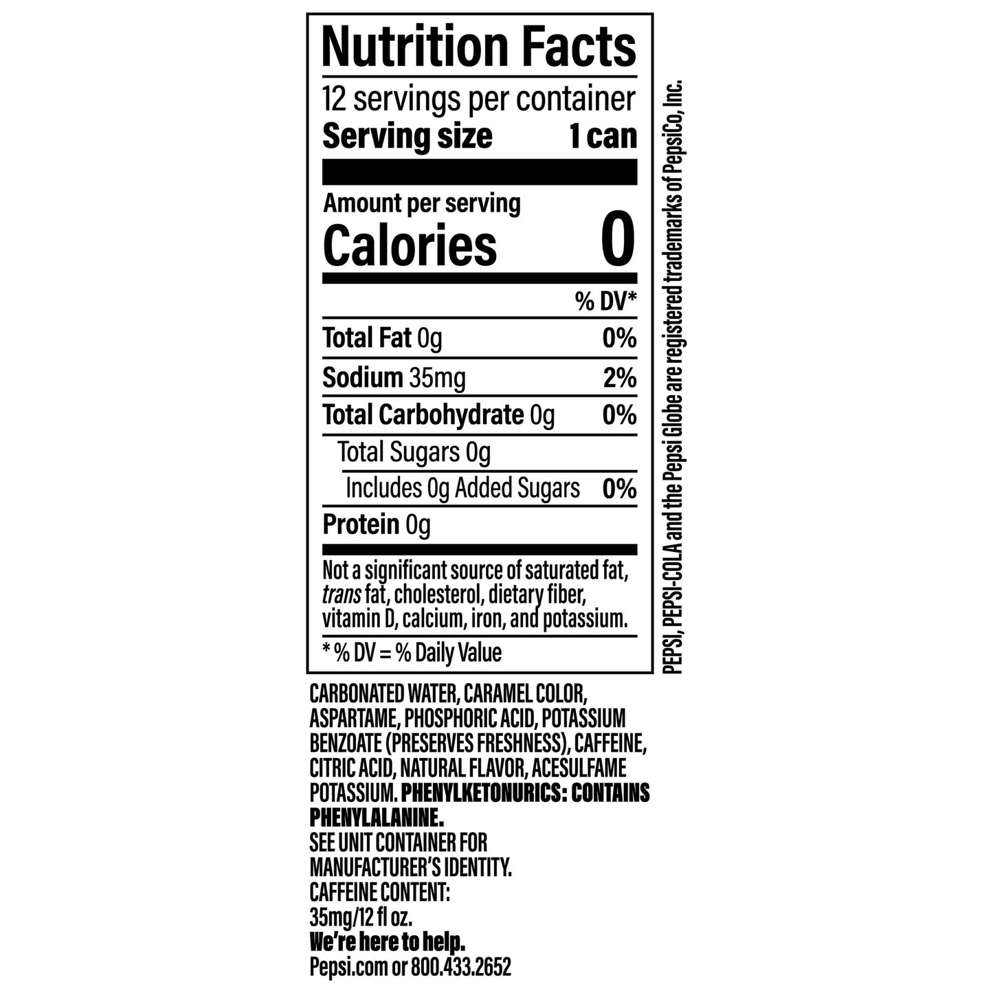 Diet Pepsi Cola Soda Pop, 12 fl oz, 12 Pack Cans