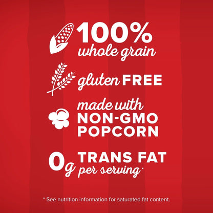 Orville Redenbacher’s Microwave Popcorn Value Size, Ultimate Butter Flavor, 3.29 oz., 12-Count