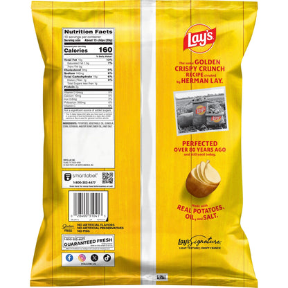 Lay's Classic Potato Chips, Party Size, 13 oz Bag