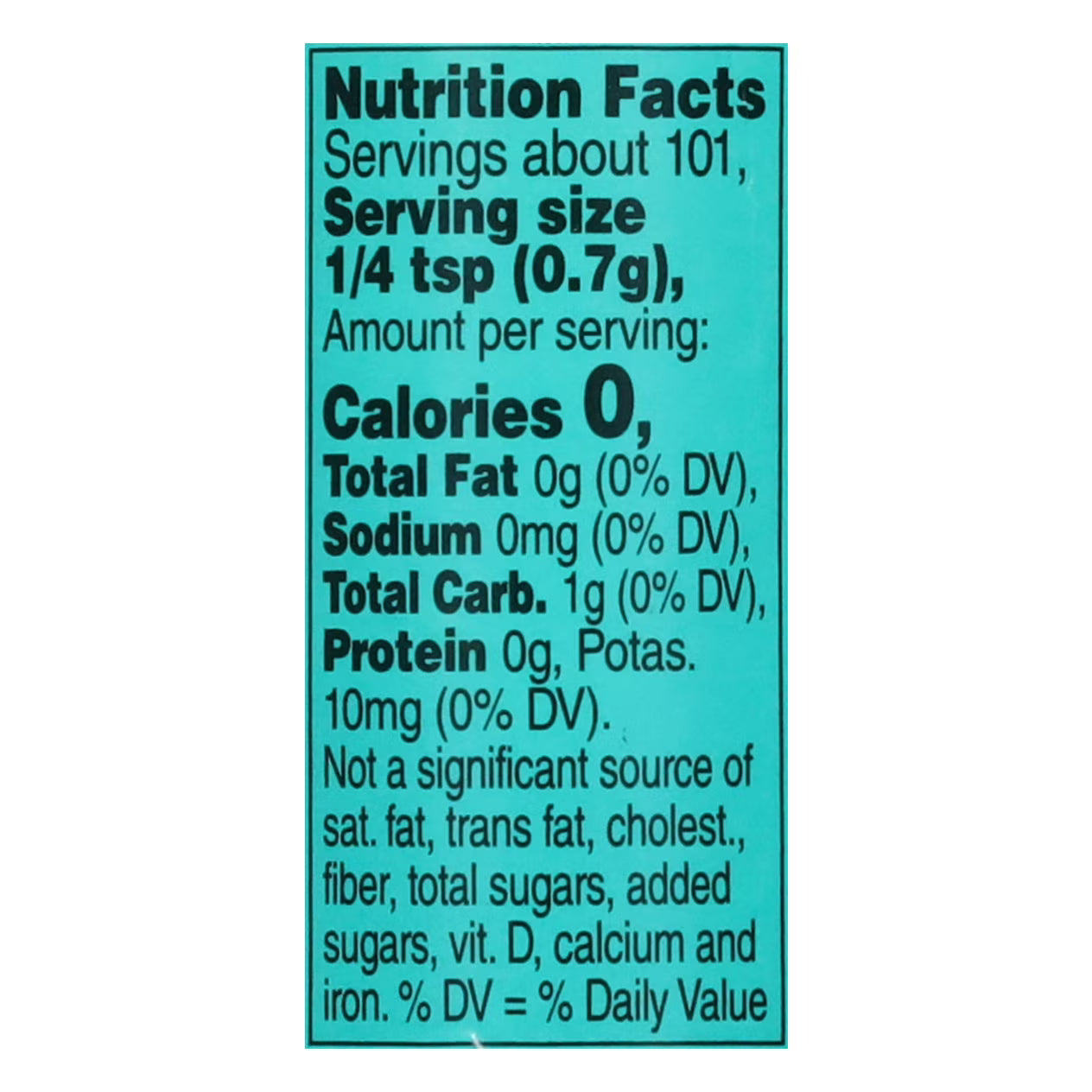 Dash Garlic & Herb Seasoning Blend, Salt Free Kosher, 2.5 oz
