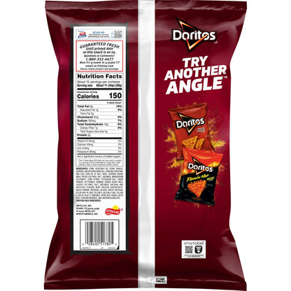 Doritos Spicy Nacho Flavored Party Size Tortilla Chips - 15oz