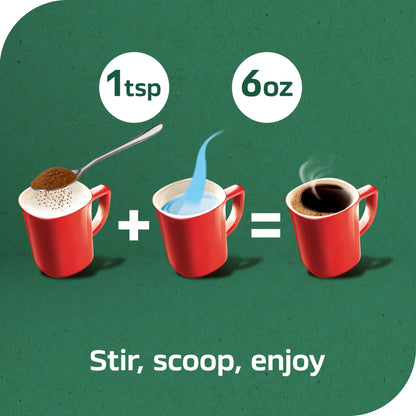 NESCAFÉ CLÁSICO Decaf Dark Roast Coffee, Instant Coffee, 7 oz, 1 Jar