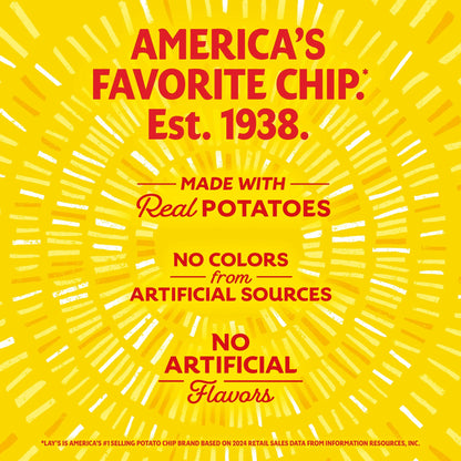 Lay's Classic Potato Chips, Party Size, 13 oz Bag