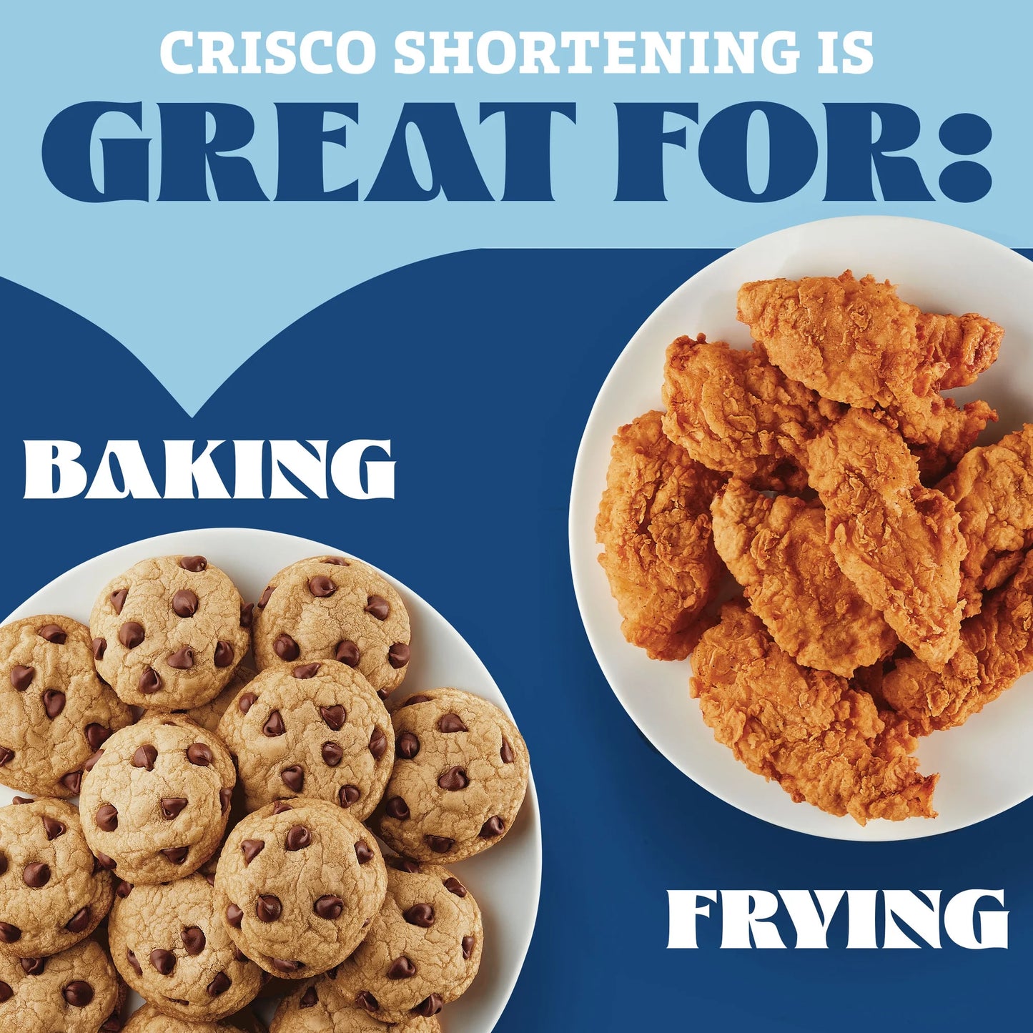 Crisco All-Vegetable Butter Flavor Vegetable Shortening Can, Shelf-Stable, 48 oz