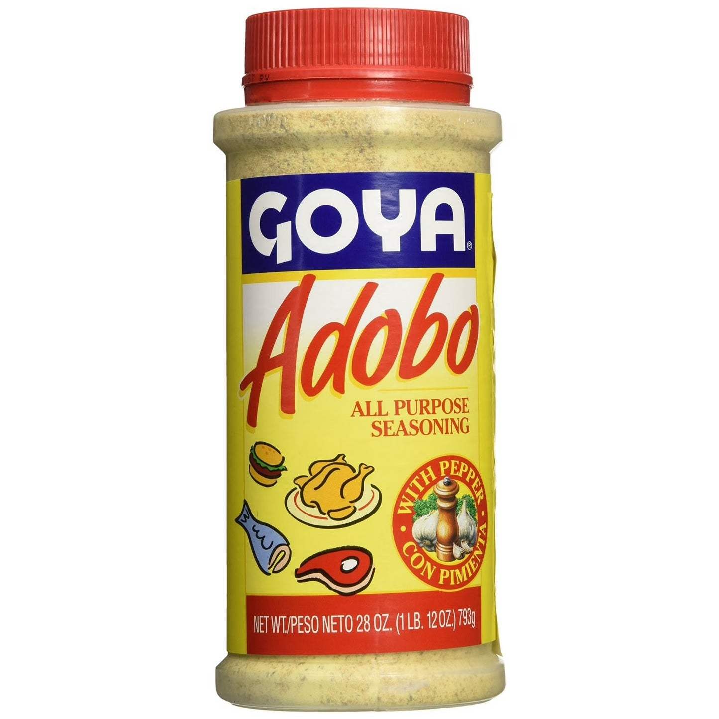 Goya Adobo All-Purpose Seasoning with Pepper, 28 oz