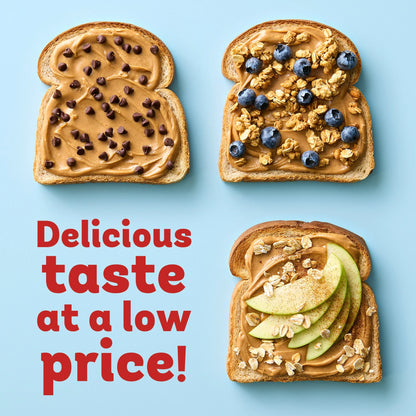 Peter Pan Creamy Honey Roasted Peanut Butter, Smooth, Gluten-Free, 40 oz Jar