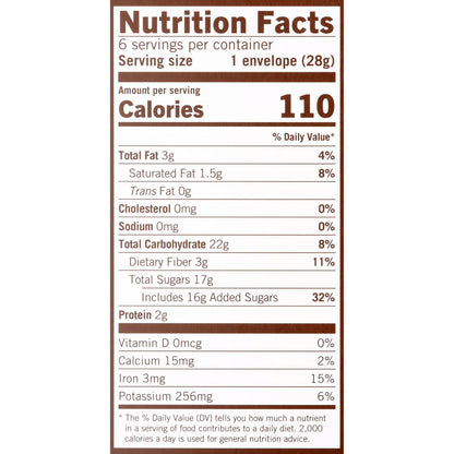 Starbucks Double Chocolate Hot Cocoa Mix, 6 Count Box