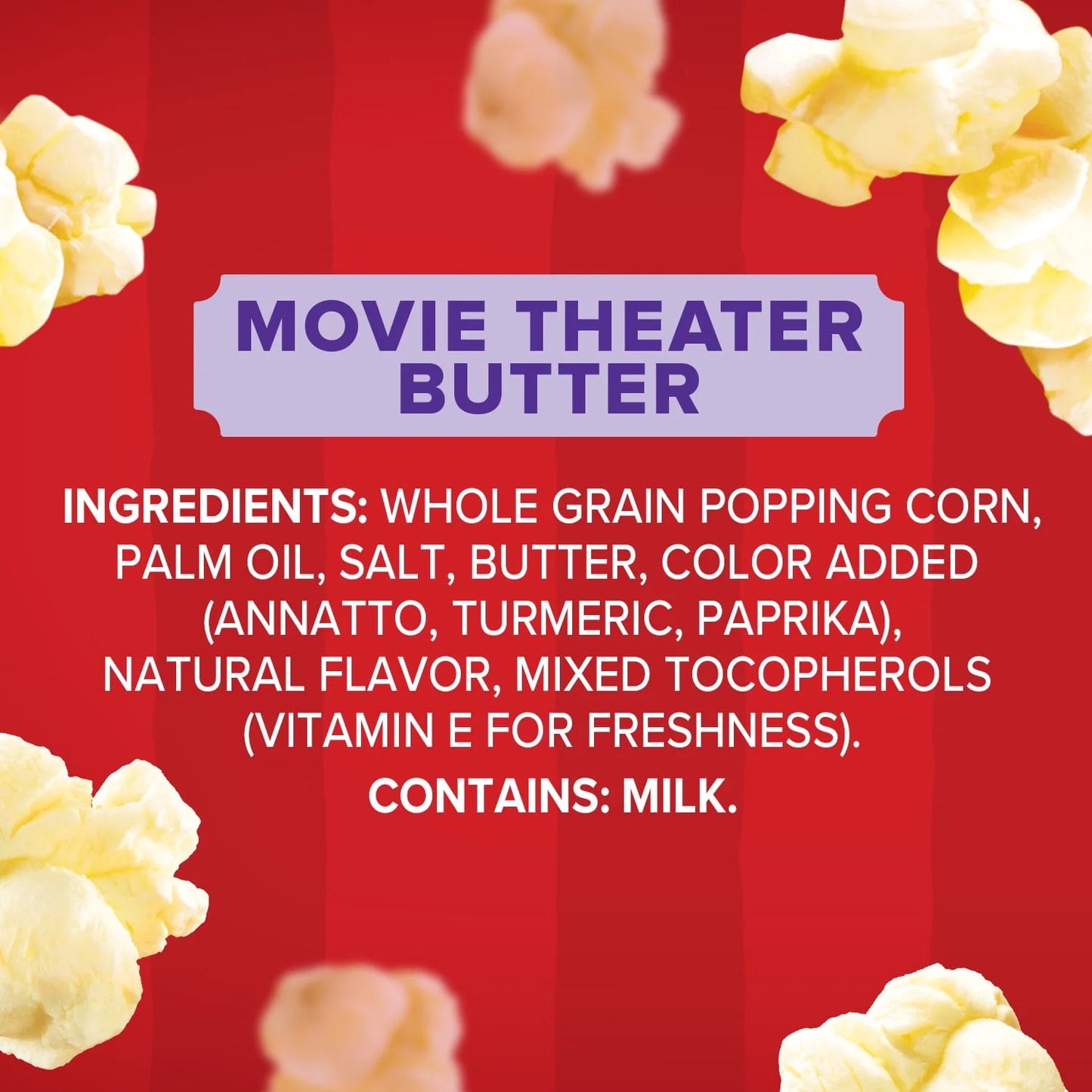 Orville Redenbacher’s Microwave Popcorn Value Size, Movie Theater Butter Flavor, 3.29 oz., 12-Count