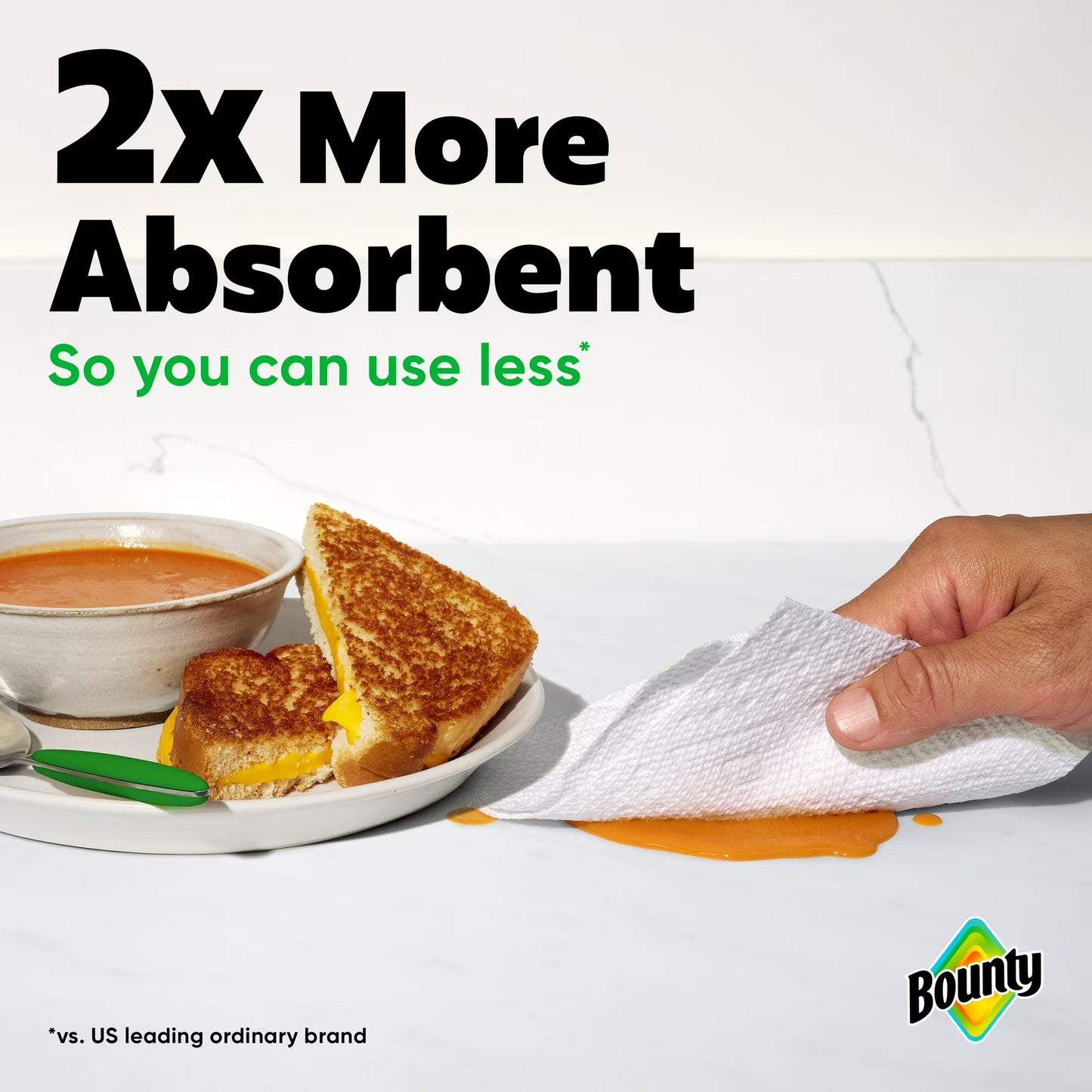 Bounty Paper Towels Select-A-Size White, 12 Double Rolls, 82 Sheets per Roll