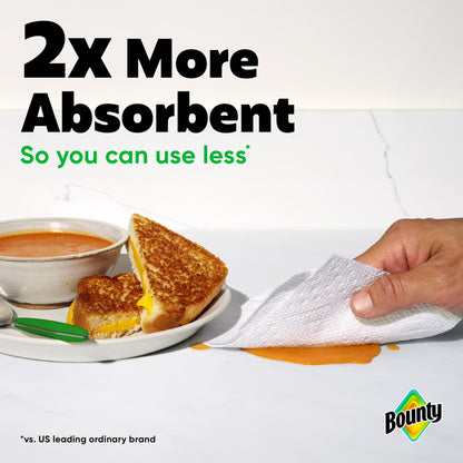 Bounty Paper Towels Select-A-Size White, 12 Double Rolls, 82 Sheets per Roll