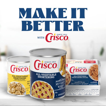 Crisco All-Vegetable Shortening, 48 oz