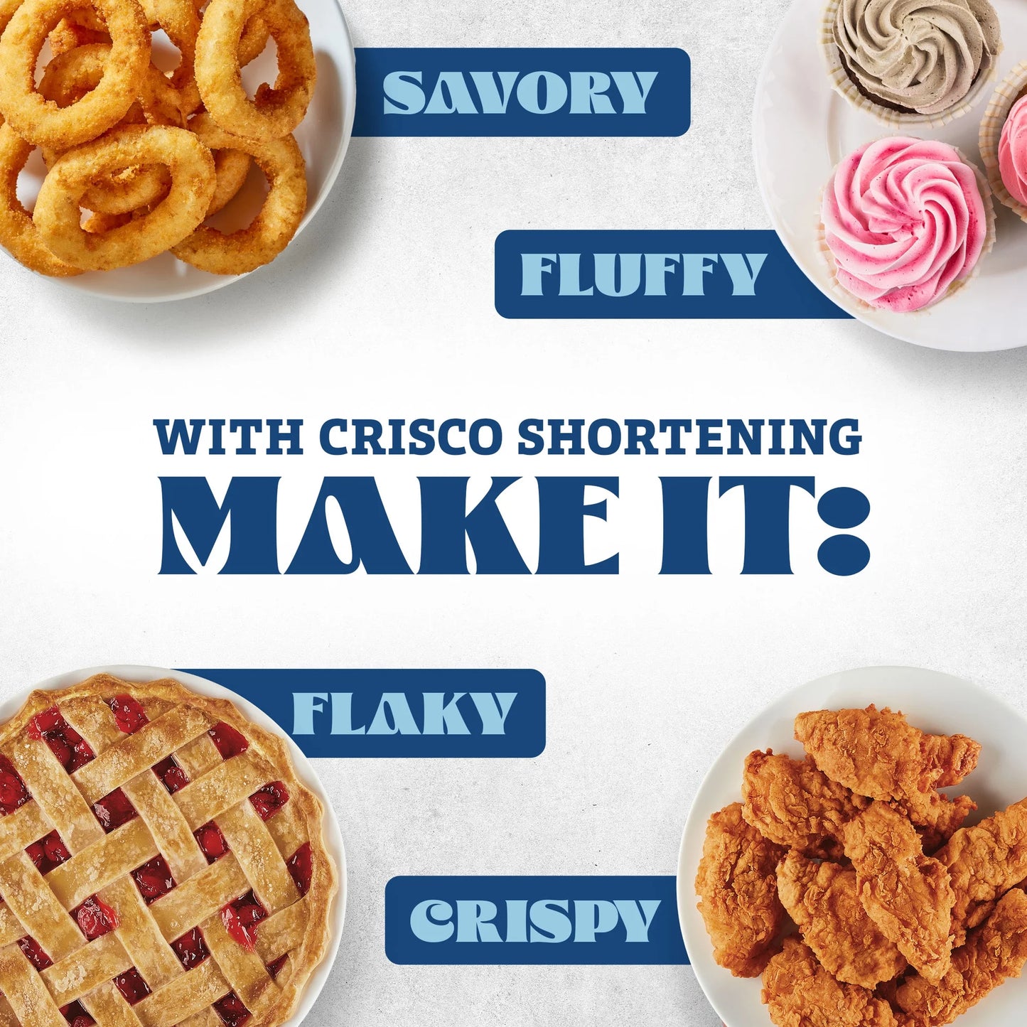 Crisco All-Vegetable Shortening, 48 oz