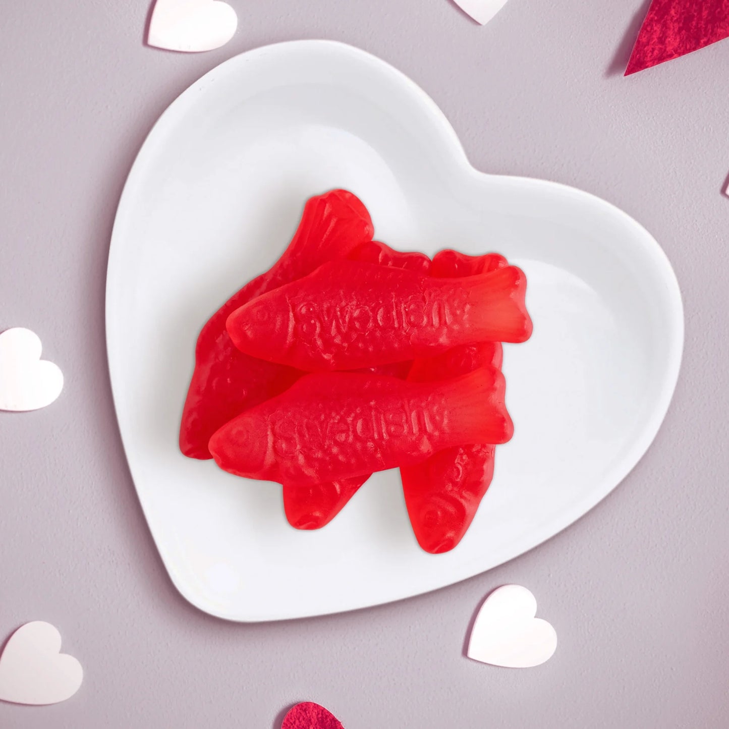 SWEDISH FISH Mini Soft & Chewy Gummy Candy, Family Size, Bulk Candy, 1.8 lb