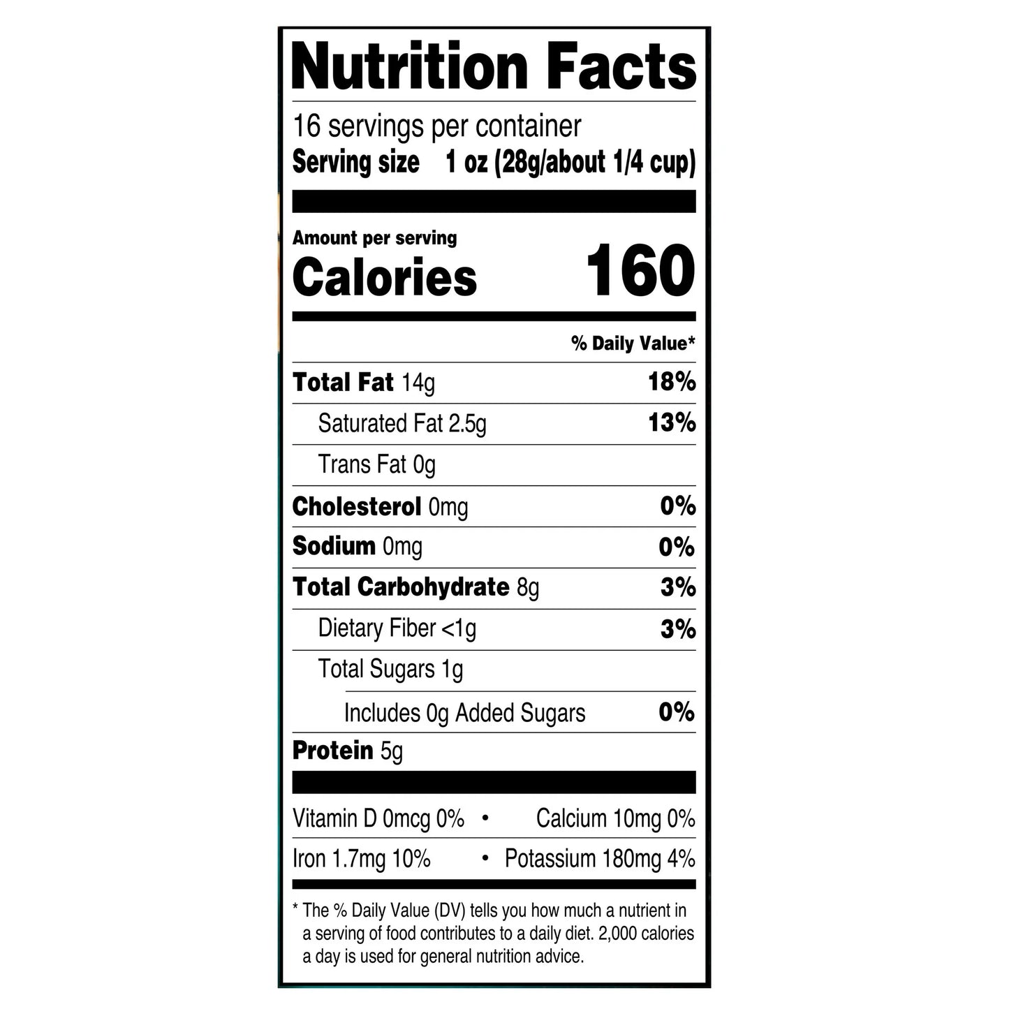 Great Value Deluxe Whole Cashews, Unsalted, 16 oz