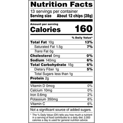 Ruffles Original Flavor Potato Snack Chips,Party Size, 13 oz Bag