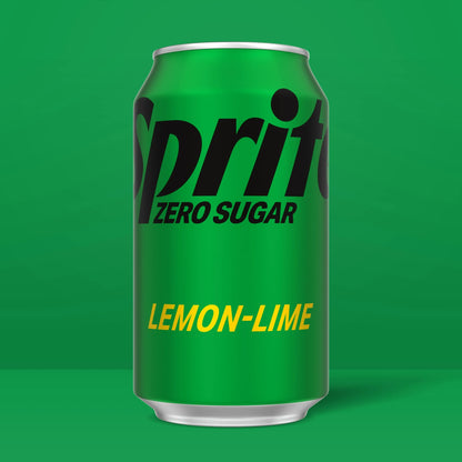 Sprite Zero Sugar Lemon Lime Soda Pop, 12 fl oz, 12 Pack Cans